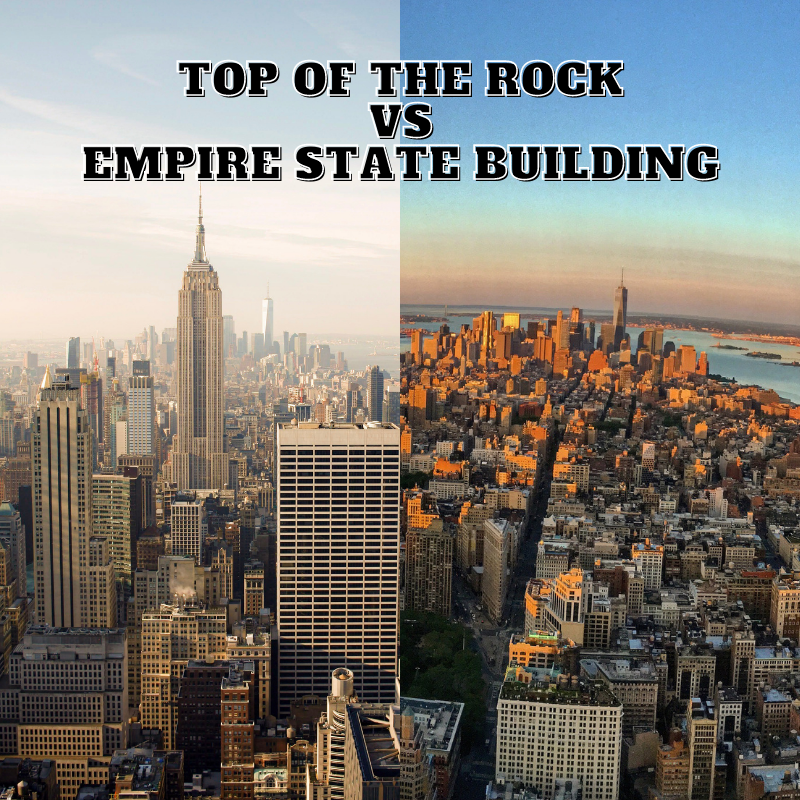 Top of the Rock vs Empire State Building Compare Major Differences